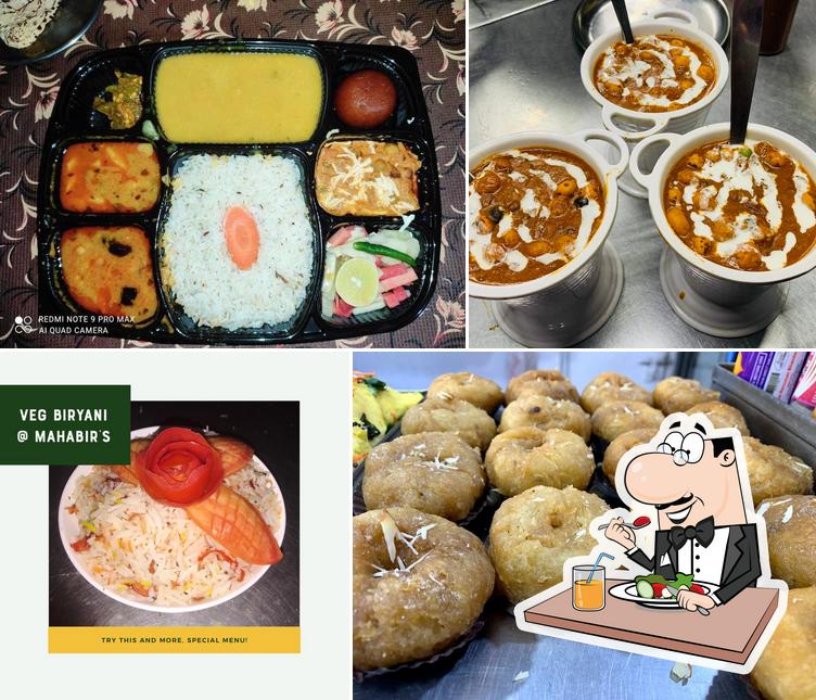 Food at Mahabir Bhojanalaya