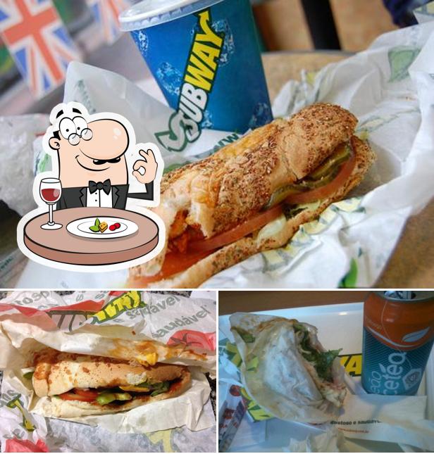 Platos en Subway