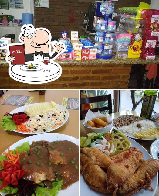 Comida em Bar e Restaurante da Charque