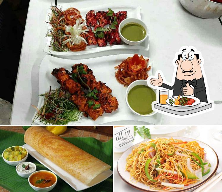 Food at All in one Restaurant