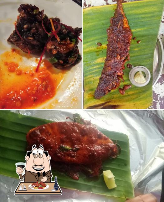 Bharathi Restaurant provides meat meals