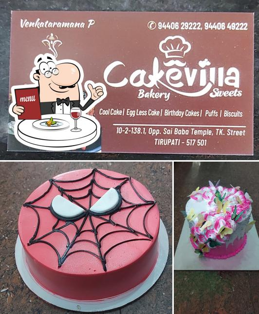 Food at CAKE VILLA BAKERY AND SWEETS