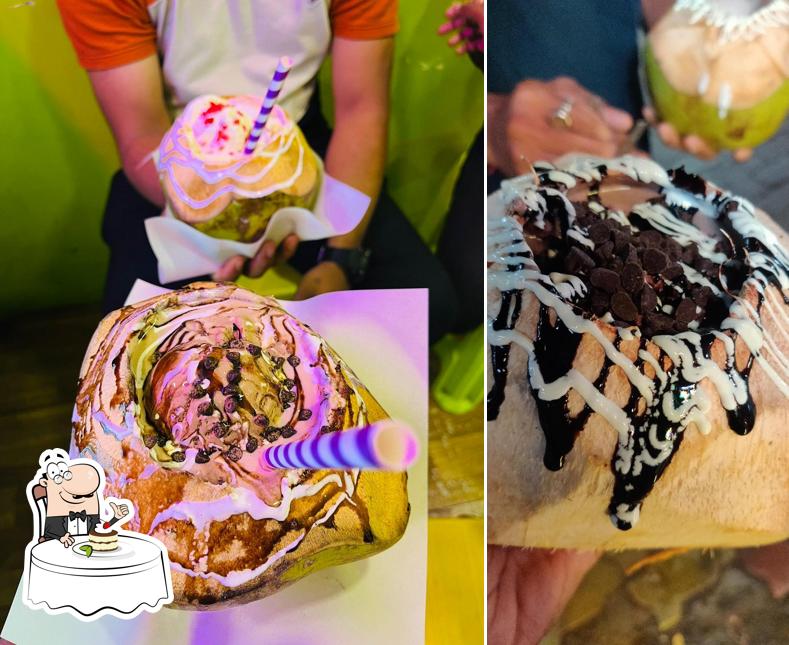 Coco Wobble - Tender Coconut Cream provides a selection of desserts