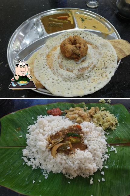 Food at Krishna Hotel