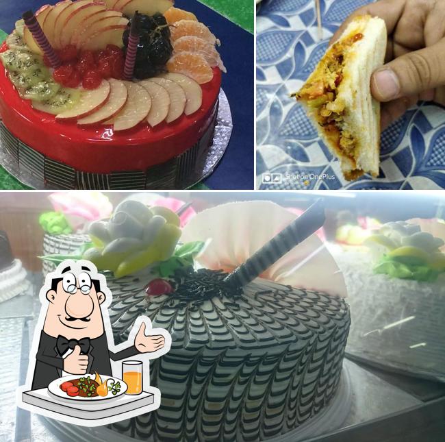 Food at Meena Bakery