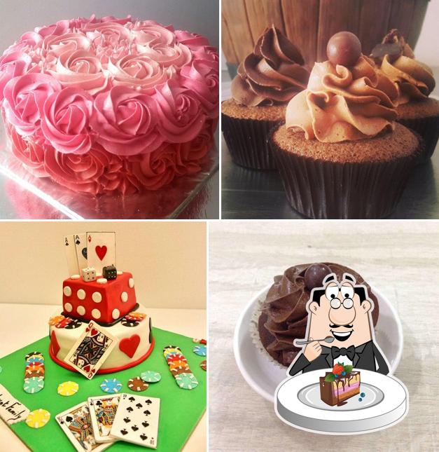 Chocolate cake at Ombre