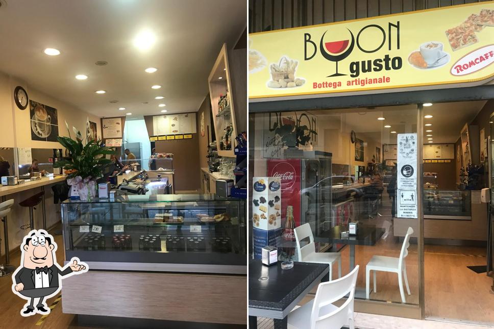 Gli interni di Bar Pizzeria Buongusto