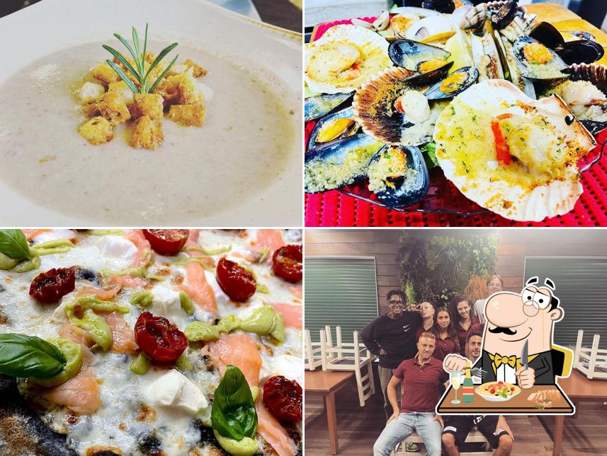 Cibo al Trattoria Pizzeria Riviera