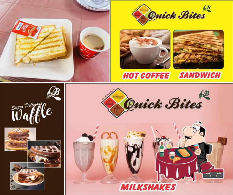 Waffles at Quick Bites