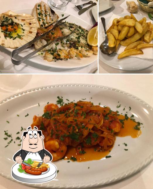 Cibo al Bar Rosso Blu