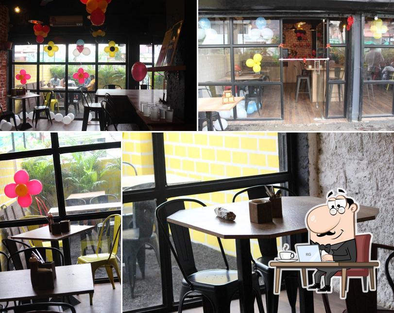 The interior of Cafe Heart Beat