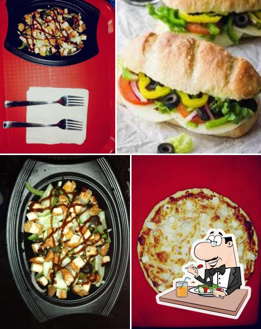 Food at Crispy Treat Cafe