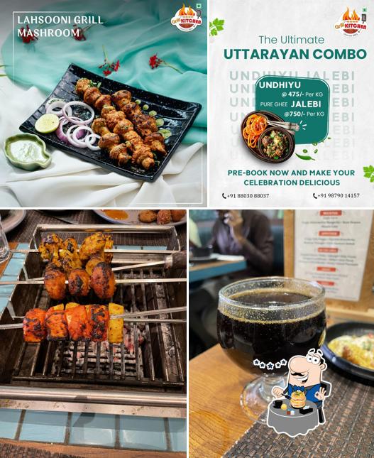 Food at Grill kitchen Ultimate BBQ - Motera