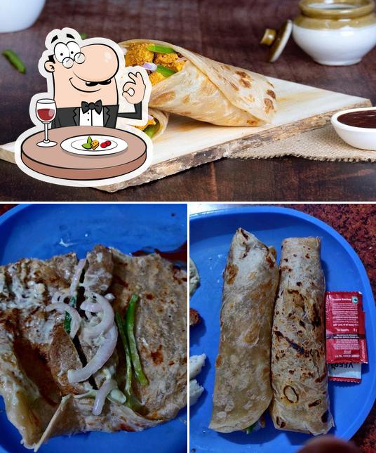 Food at Kaati Zone Rolls & Wraps