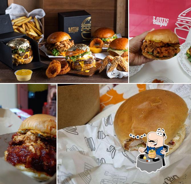 Pulled pork sandwich at Louis Burger, Indiranagar