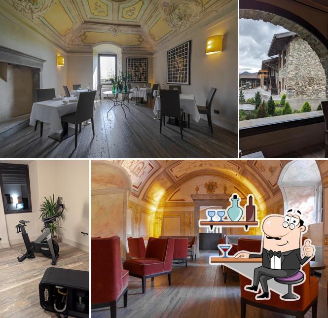 Gli interni di Resort Podere Castel Merlo