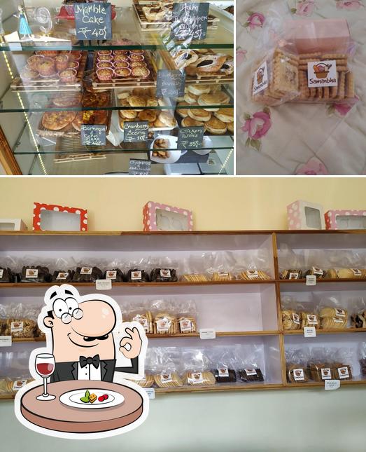 Food at Samanbha Bakery