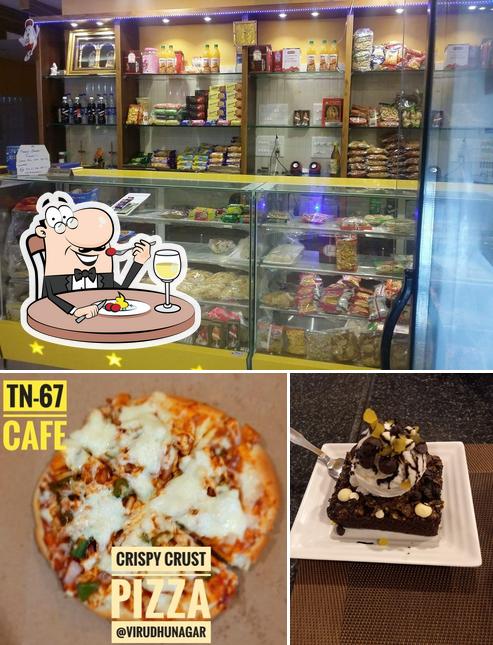 Meals at TN-67 CAFE Pizza