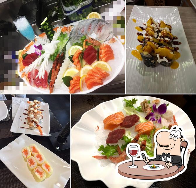 Platti al Sushisun Magliana