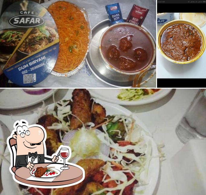 Pick meat meals from the menu