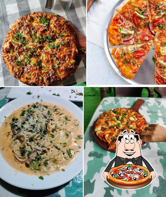 At Roma Italian Cuisine, you can taste pizza