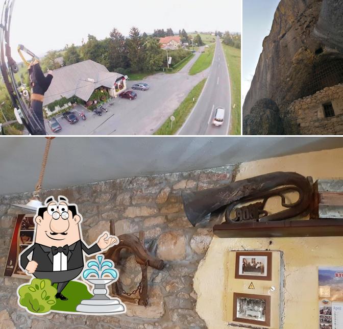 Gli esterni di Oštarija Bolk