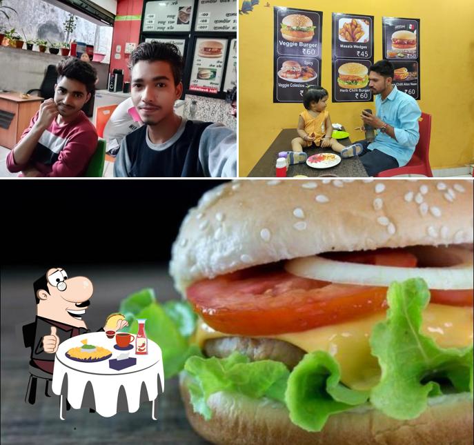 Café De Devanshi’s burgers will suit different tastes