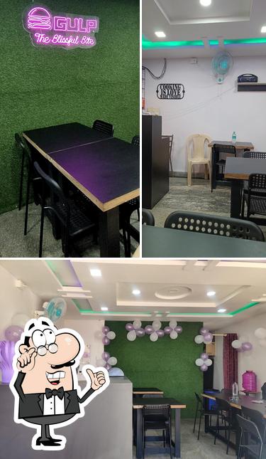 The interior of GULP CAFE