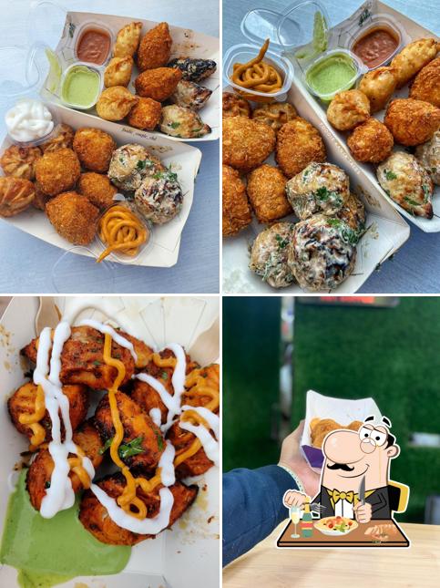 Food at Chef's On Fire