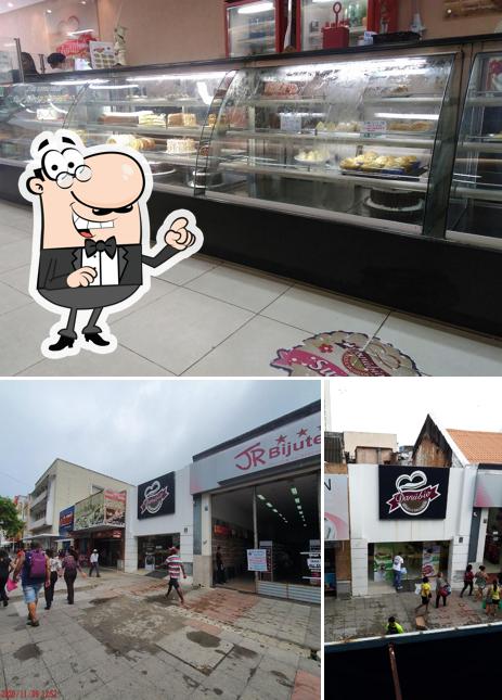O exterior do Danúbio Doces E Salgados