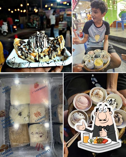 Food at Iceberg Organic Icecreams