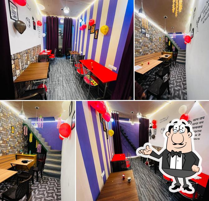 The interior of Meme's Cafe