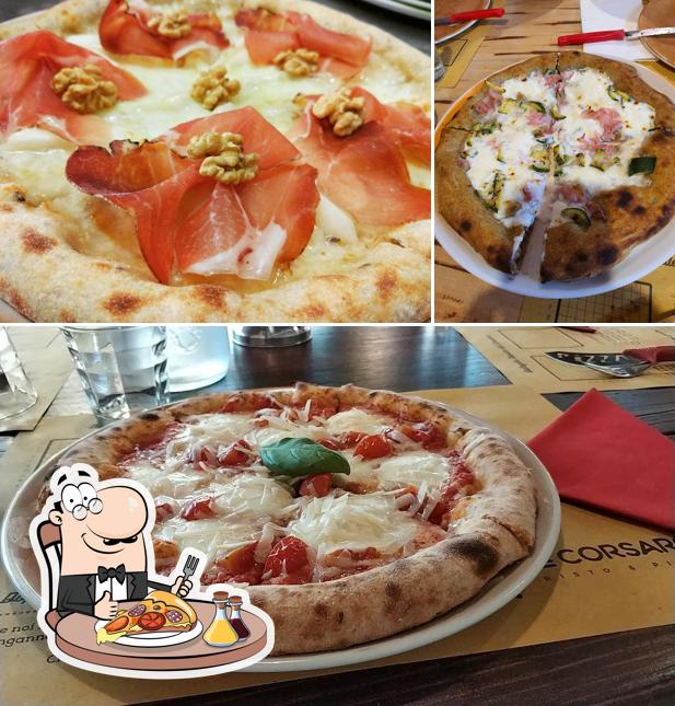 A Pizzeria Il Corsaro, puoi assaggiare una bella pizza