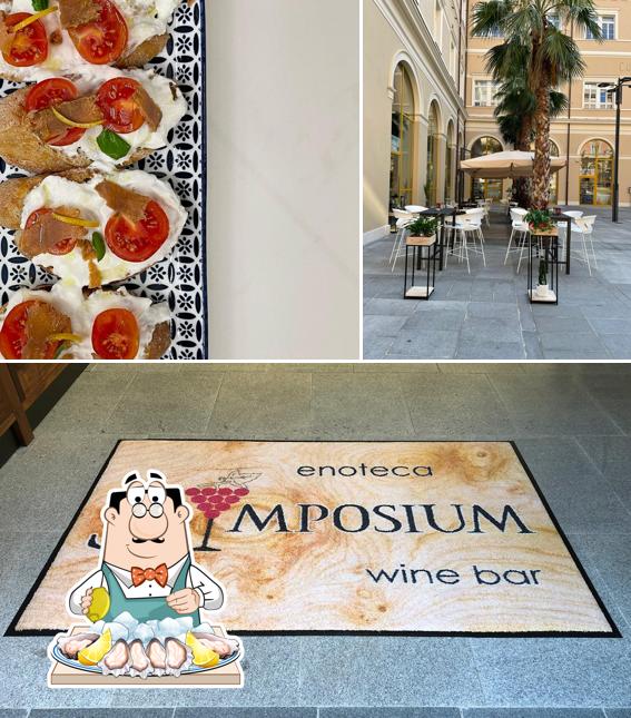 Ostriche al Symposium wine bar