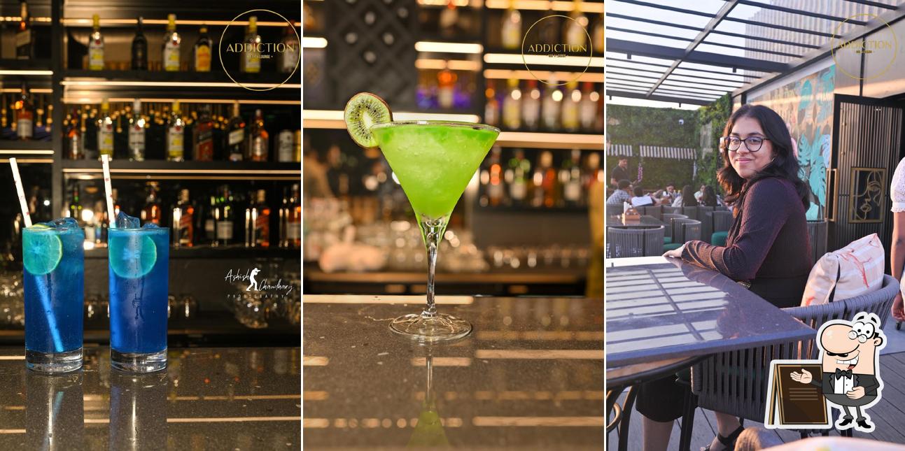 The exterior of Addiction Bar & Lounge