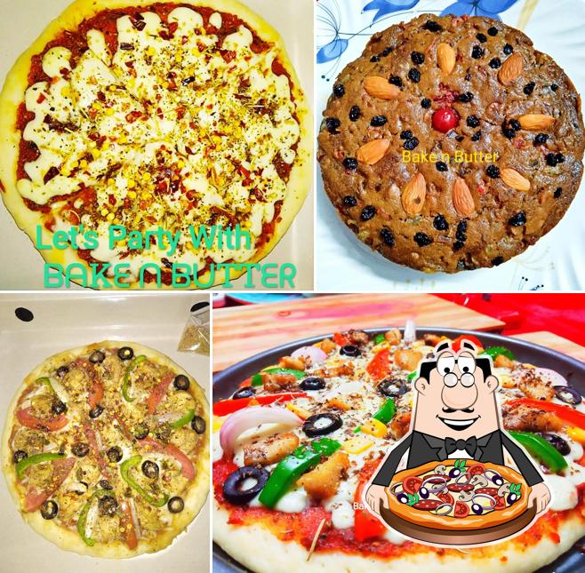 Pick pizza at Bake n Butter Cakes