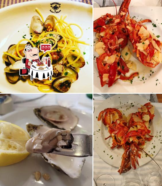 Prova tra i vari pasti di mare offerti a Da Benito e Gilberto