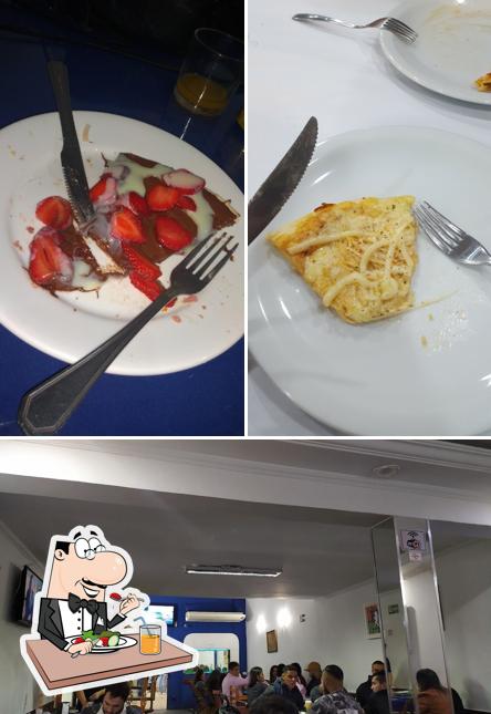 Platos en Emporium pizzas