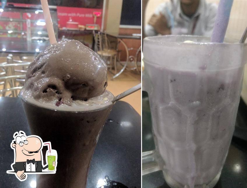 Enjoy a beverage at Green Bakers