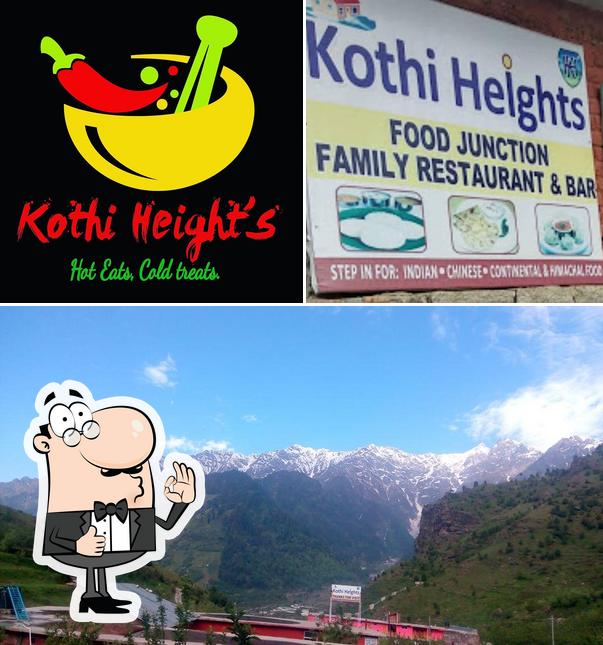 Look at the photo of kothi heights restaurant and stay