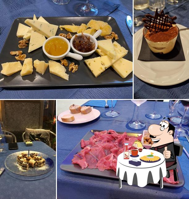 Piatto di formaggi al Ristorante Al Molin