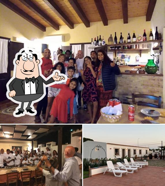 Dai un'occhiata agli interni di Ristorante @ Locanda Santa Marta Mallia