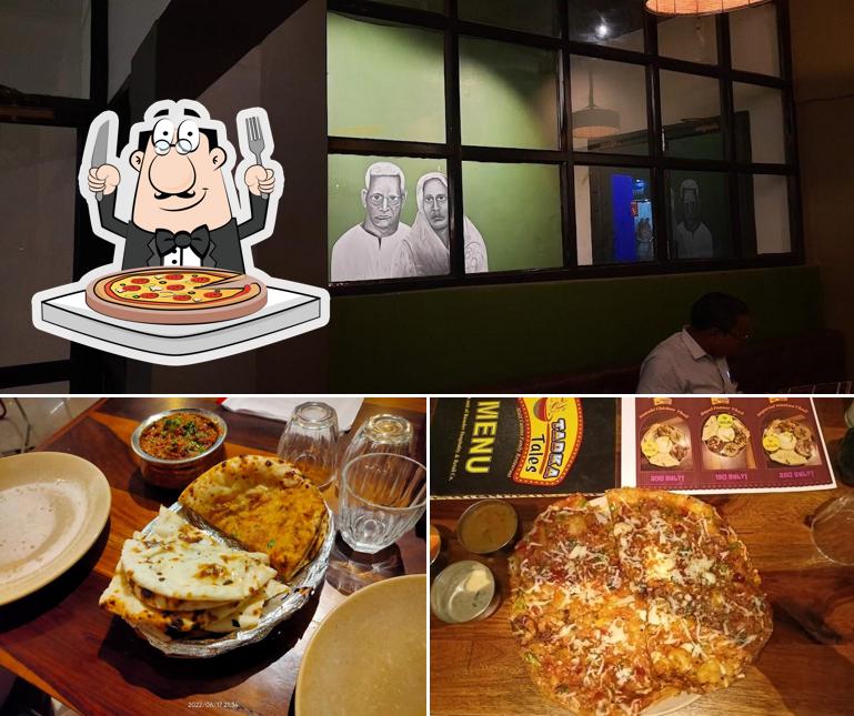 Get pizza at Tadka Tales