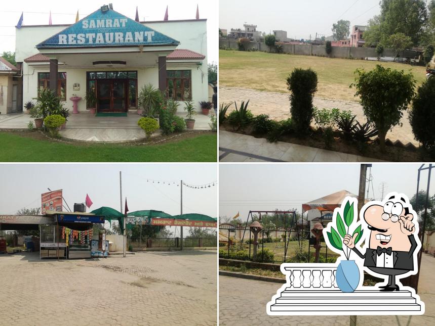The exterior of Samrat Restaurant & Fast Food