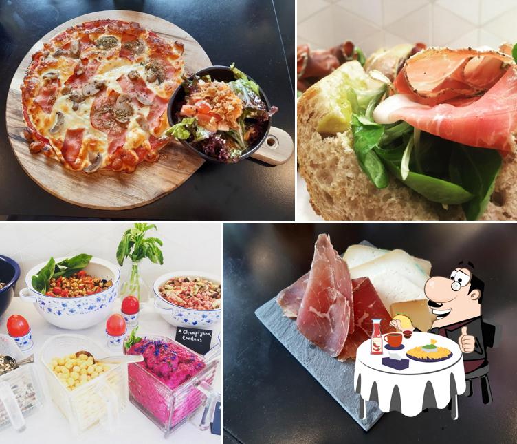 Piatto di formaggi al Tandem Café