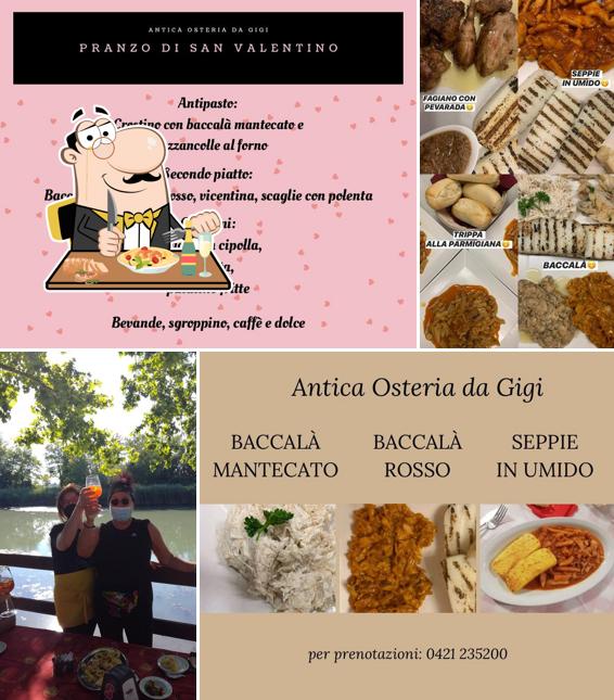Cibo al Antica Osteria da Gigi