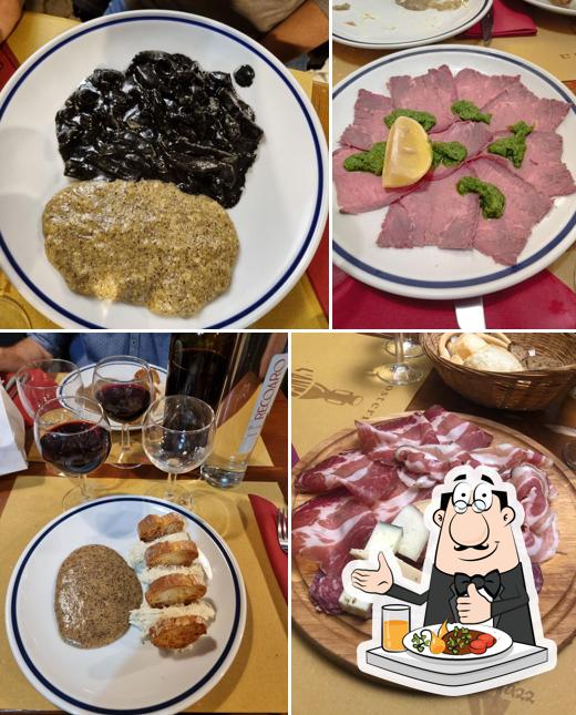 Platti al Osteria L'anfora