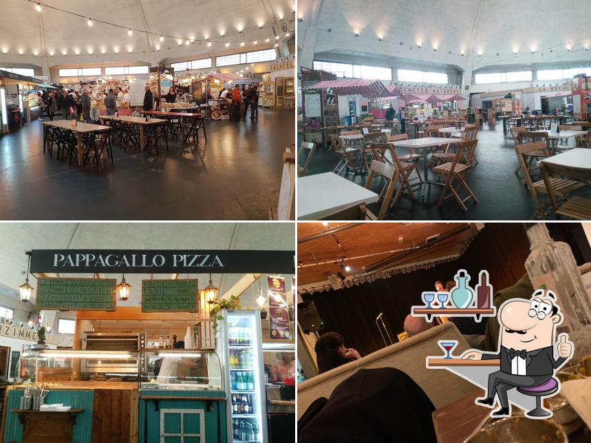 Dai un'occhiata agli interni di Markthalle Basel