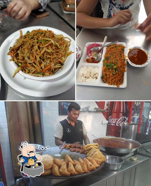 Food at Monsoon Chaat Corner