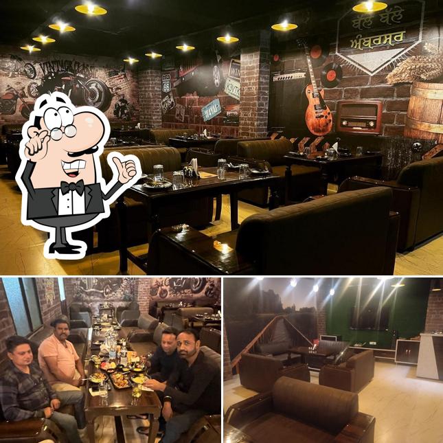 Take a seat at one of the tables at Balle Balle Ambarsar